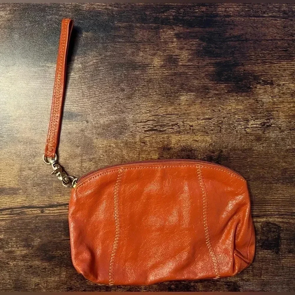 Chi by Carlos Falchi | ladies leather wristlet
